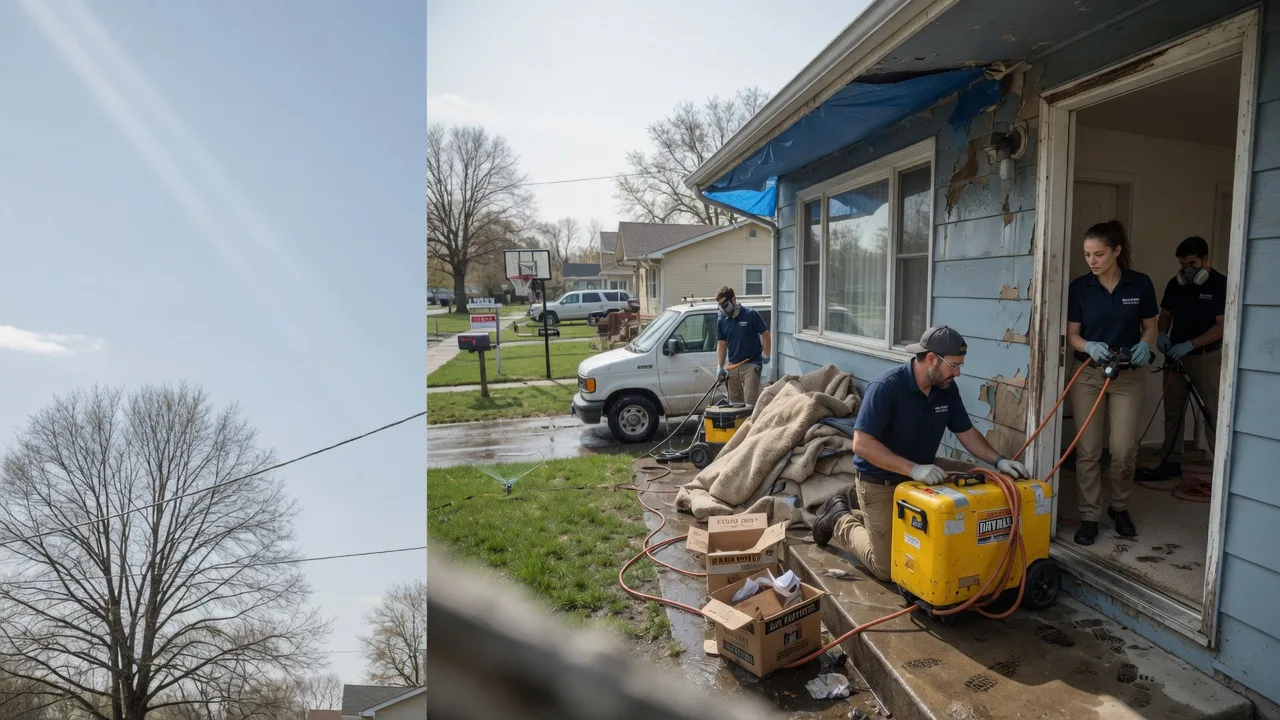 Basement Flood Cleanup in Hoytville, OH near me